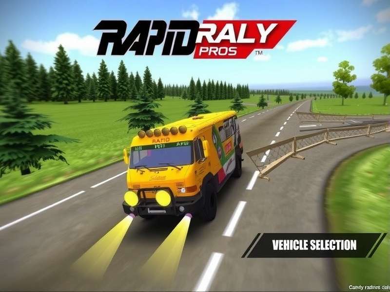 Rapid Rally Pros Vehicle Selection